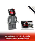 LEGO Speed Champions Audi Revolut F1 Race Car 77259, imported from the UK