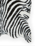 Think Rugs faux fur zebra rug, imported from the UK