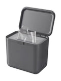 ReBorn SquishBin dark grey soft plastic bin (British brand)