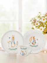 Next Peter Rabbit White 3 Piece Ceramic Dinner Set- Buy online at McGrocer