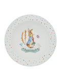 Peter Rabbit white ceramic dinner set 3-piece - British product
