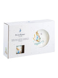 Peter Rabbit white ceramic dinner set 3-piece - British product