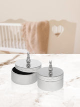 Next Beatrix Potter Peter Rabbit Silver Christening First Tooth Curl Boxes- Buy online at McGrocer