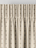 Emily Bond Natural Clara curtains, imported from the UK