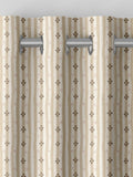 Emily Bond Natural Clara curtains, imported from the UK