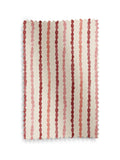 Emily Bond red Moroccan stripe blinds imported from the UK