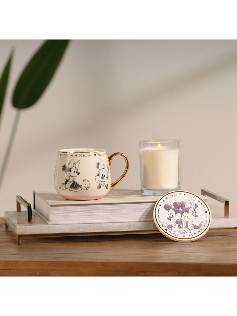 Disney Minnie Mouse white ceramic mug 10cm, imported from the UK
