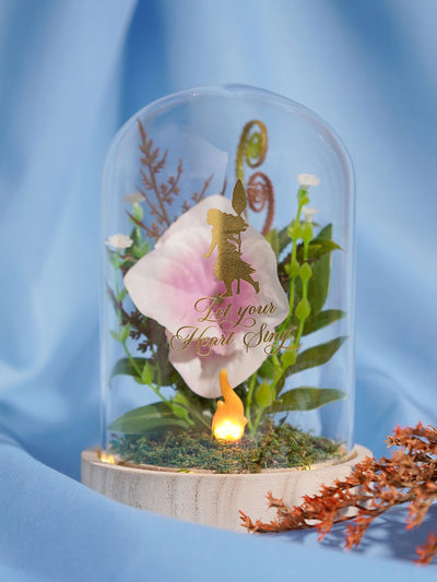 Next Disney Moana Decorative LED Cloche Light with Floral Arrangement- Buy online at McGrocer