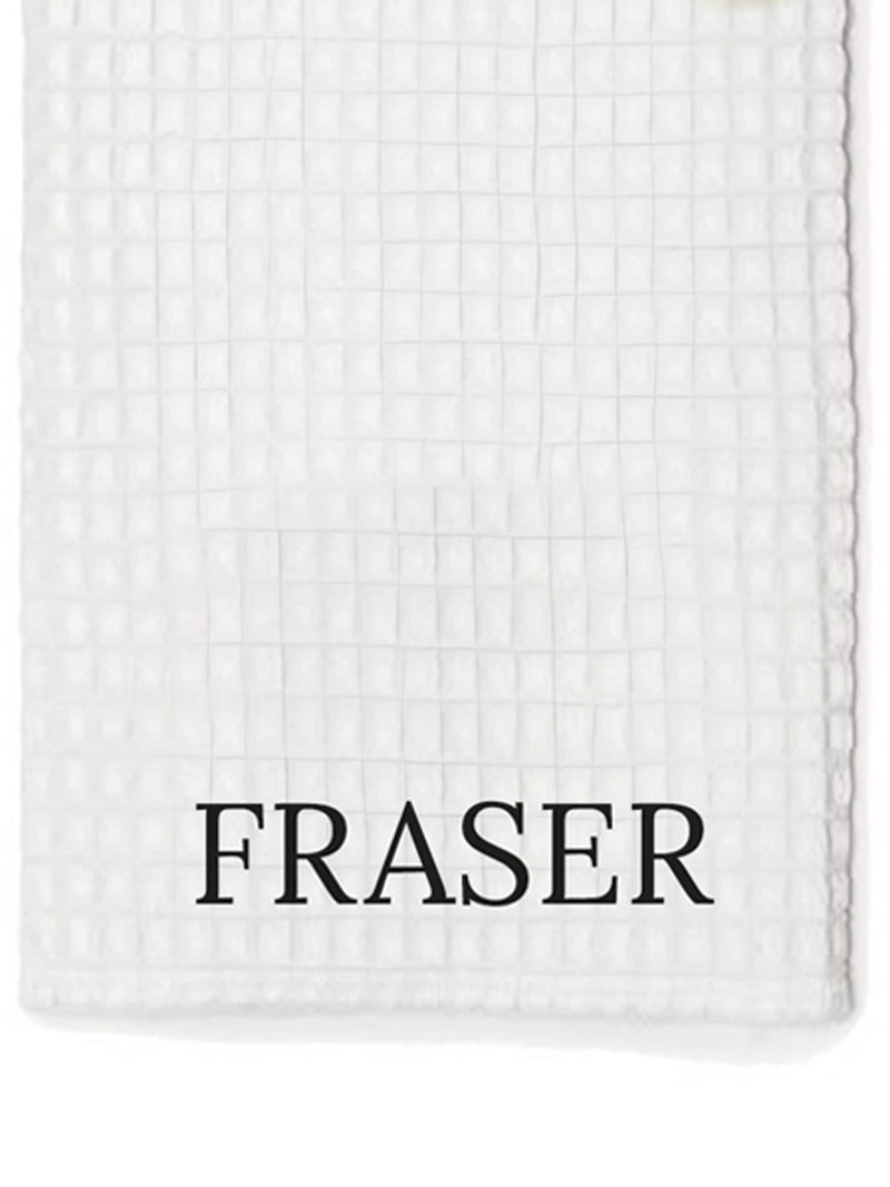 Treat Republic personalised waffle golf towel 40x50cm, imported from the UK