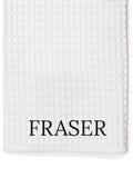 Treat Republic personalised waffle golf towel 40x50cm, imported from the UK