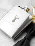 Treat Republic stag hip flask 6oz, UK version
