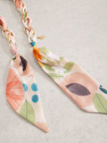 White Stuff Janna scarf necklace orange - British product