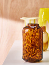 Next Oliver Bonas Brown Padera Speckle Glass Vase 26cm- Buy online at McGrocer