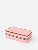 Next Oliver Bonas Pink Brown Corduroy Large Rectangle Jewellery Box- Buy online at McGrocer