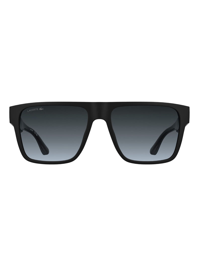 Lacoste L6085S black UV400 sunglasses, imported from the UK