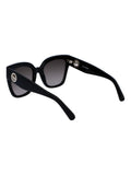 Longchamp black tea cup sunglasses large global fit, imported from the UK