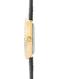 Sekonda Bellamy oval watch with black strap and gift set (British brand)
