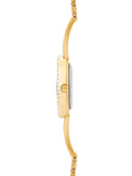 Sekonda Bellamy oval gold watch with Roman numerals and jewellery set, UK version