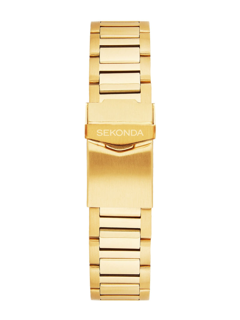 Sekonda Octaire gold tone watch 40mm, UK version