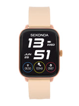 Next Sekonda Motion Go Pink Smartwatch 37mm- Buy online at McGrocer