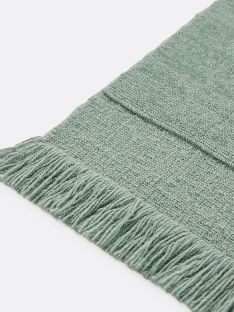 La Redoute Osni Celadon wool and cotton rug 200x290cm, UK version