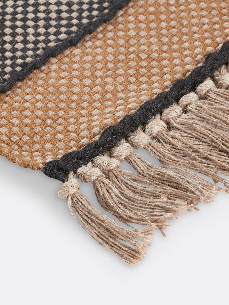 La Redoute jute rug fringed edges 200x290 cm, UK version