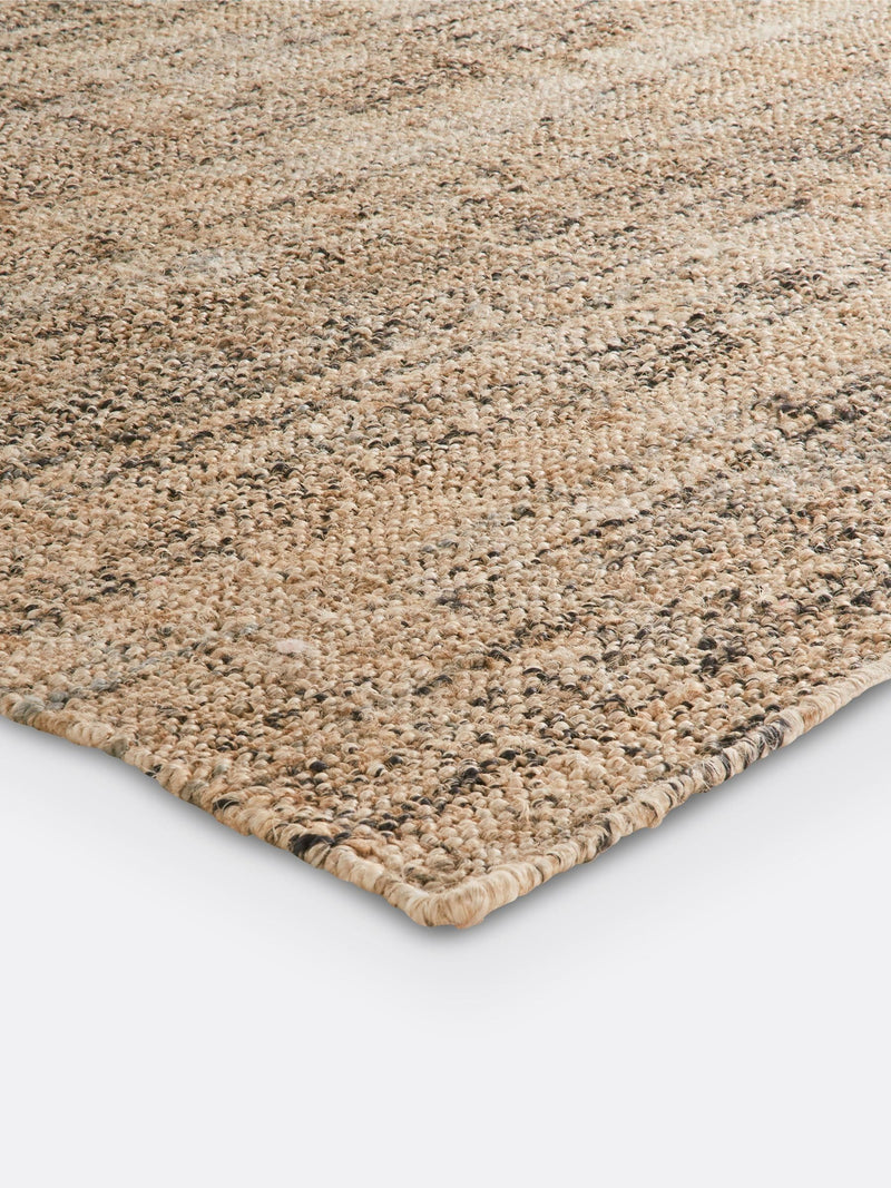 La Redoute Intérieurs Saya jute rug ecru black, UK version