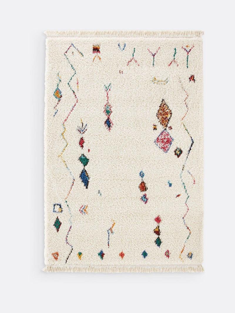 La Redoute Shugar Berber rug multicolour 200x290cm, UK version