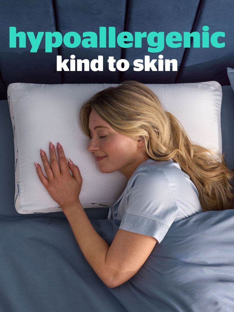 Silentnight Airmax breathable memory foam white pillow, UK version