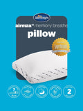 Silentnight Airmax breathable memory foam white pillow, UK version