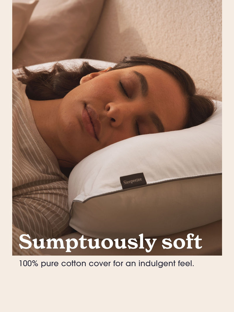 Sleepeezee cotton hypoallergenic pillow one size (British brand)