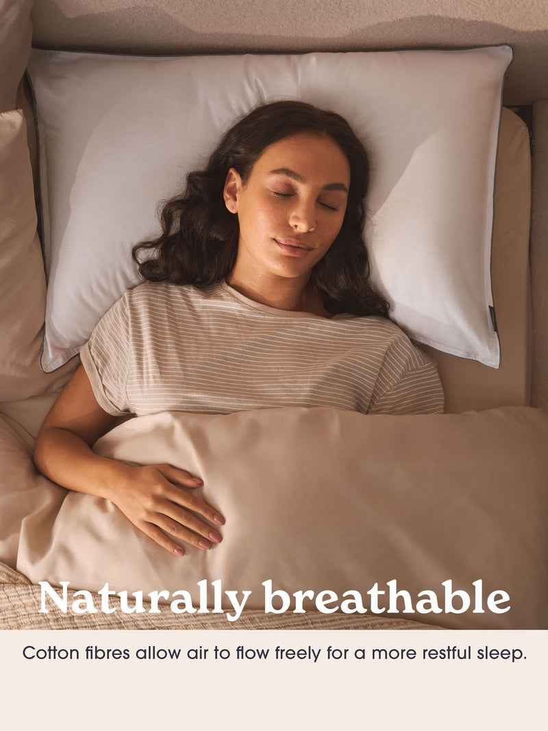 Sleepeezee cotton hypoallergenic pillow one size (British brand)