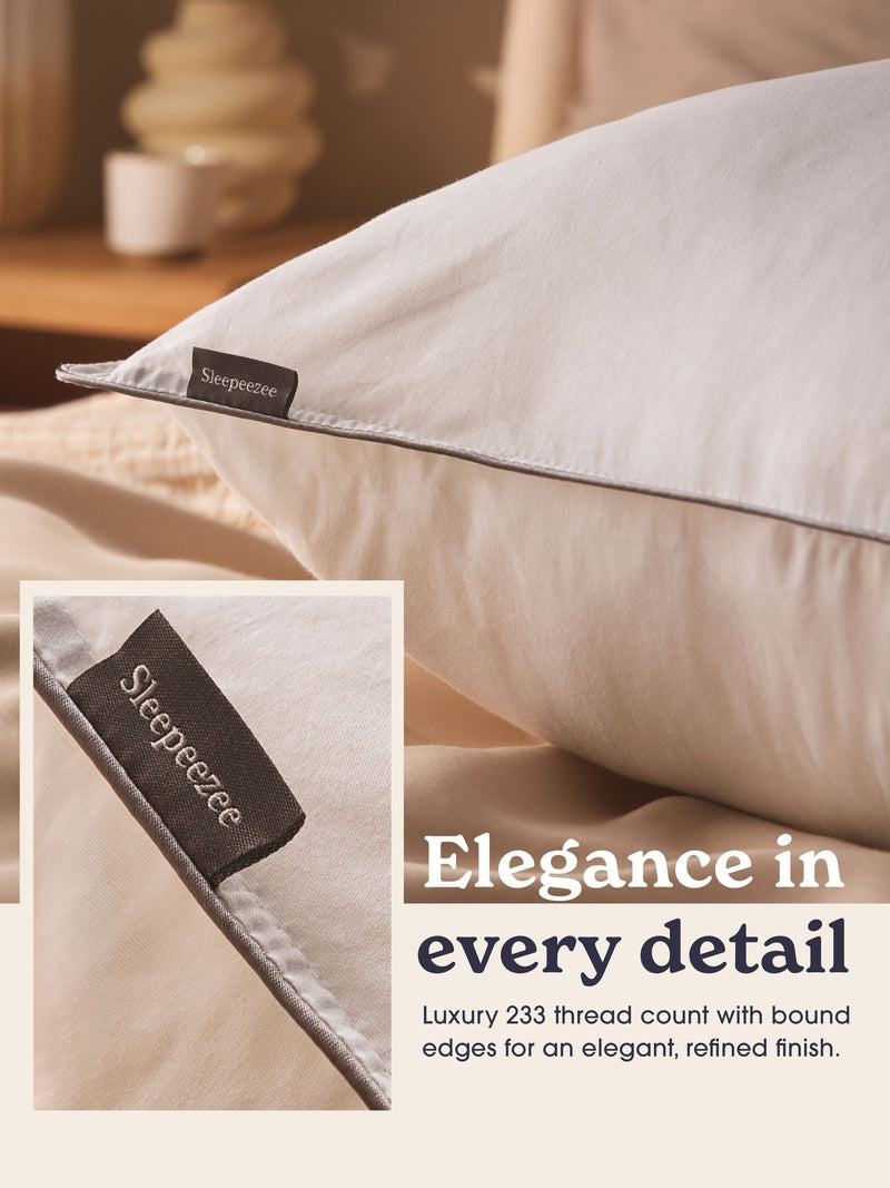 Sleepeezee cotton hypoallergenic pillow one size (British brand)