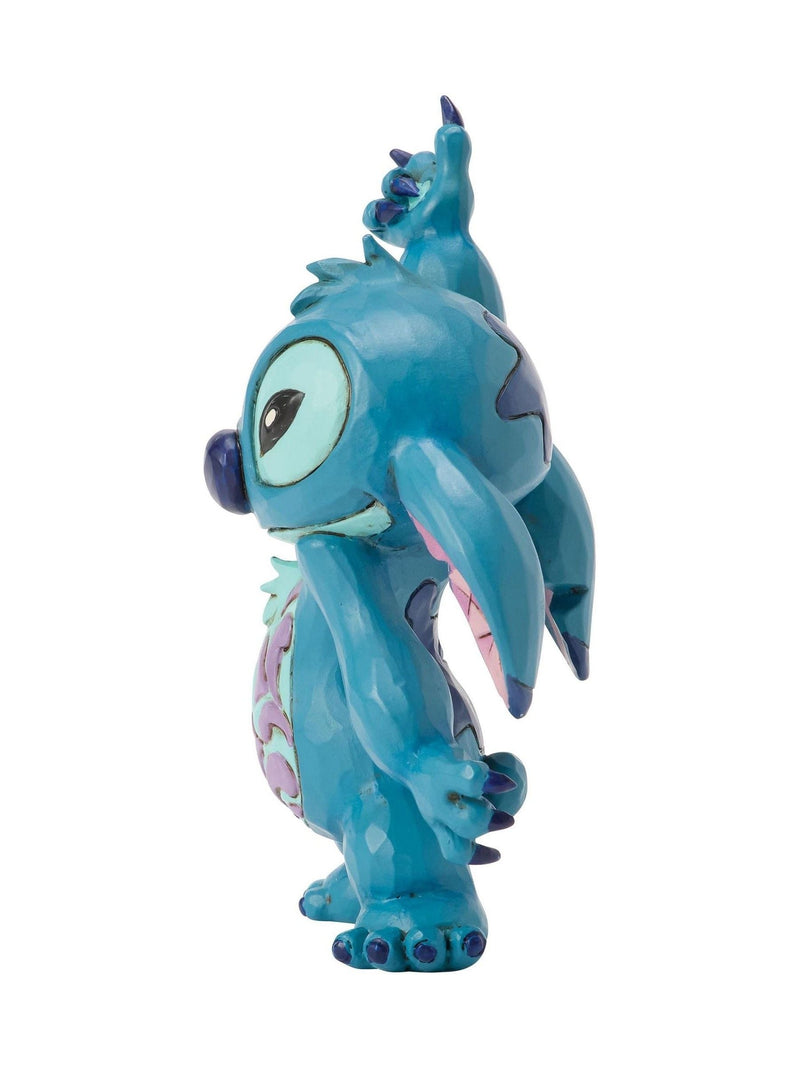 Jim Shore dancing Stitch mini figurine 9cm - British product
