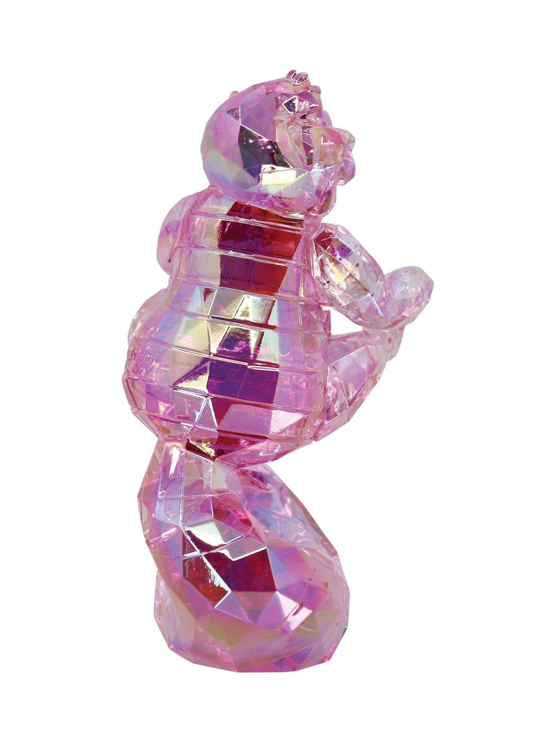 Disney Pink Cheshire Cat facet acrylic figurine, UK version