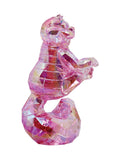 Disney Pink Cheshire Cat facet acrylic figurine, UK version