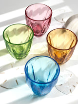 Next La Rochère Lily Tumblers Set of 4 Mixed Colours 25CL- Buy online at McGrocer