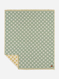SlowTide green cotton picnic blanket (British brand)