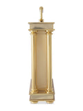 Acctim gold tone Marlow carriage clock, imported from the UK