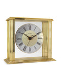 Acctim Hamilton table clock gold tone (British brand)