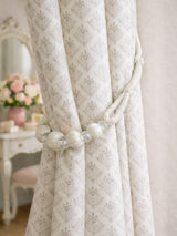 Next Laura Ashley Set of 2 Cream Marrion Curtain Tiebacks- Buy online at McGrocer