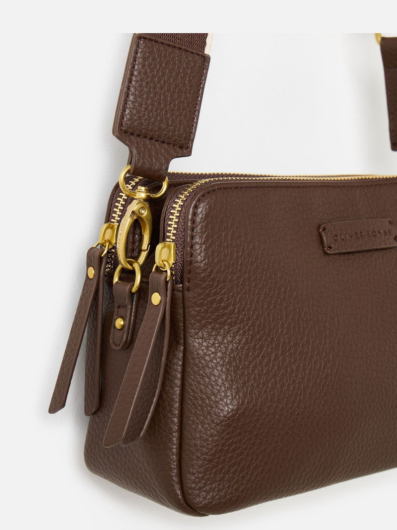 Oliver Bonas brown Isla crossbody bag, UK version
