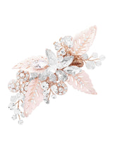 Next Jon Richard Gold Molly Rose Leaf And Navette Circle Clip- Buy online at McGrocer