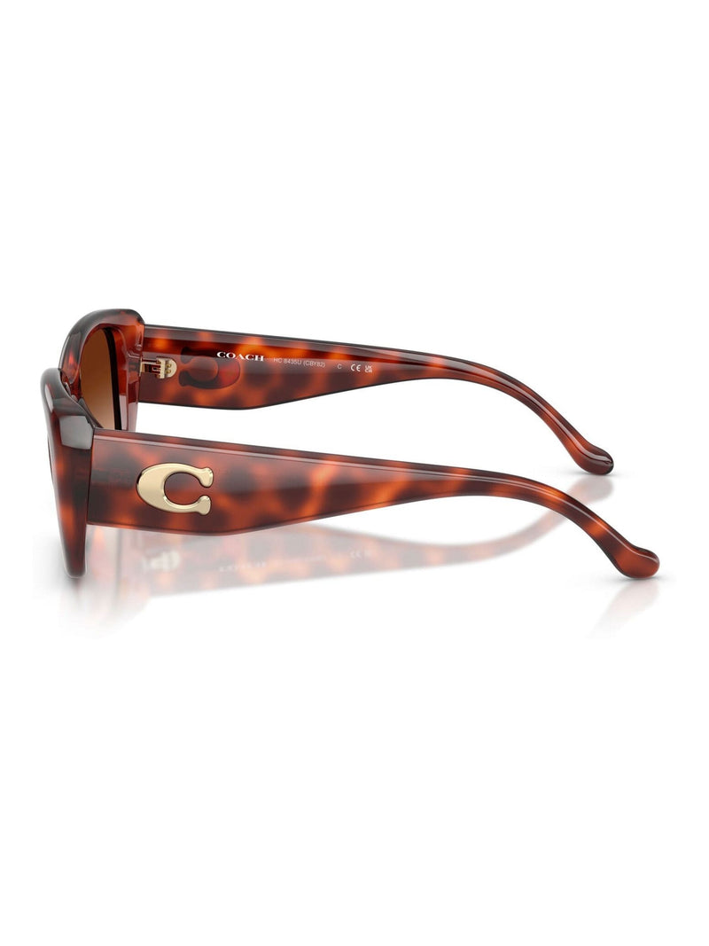 Coach brown square sunglasses (British brand)