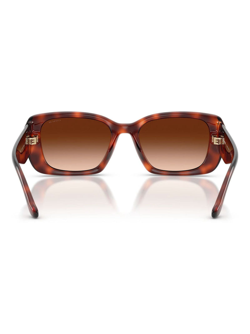 Coach brown square sunglasses (British brand)