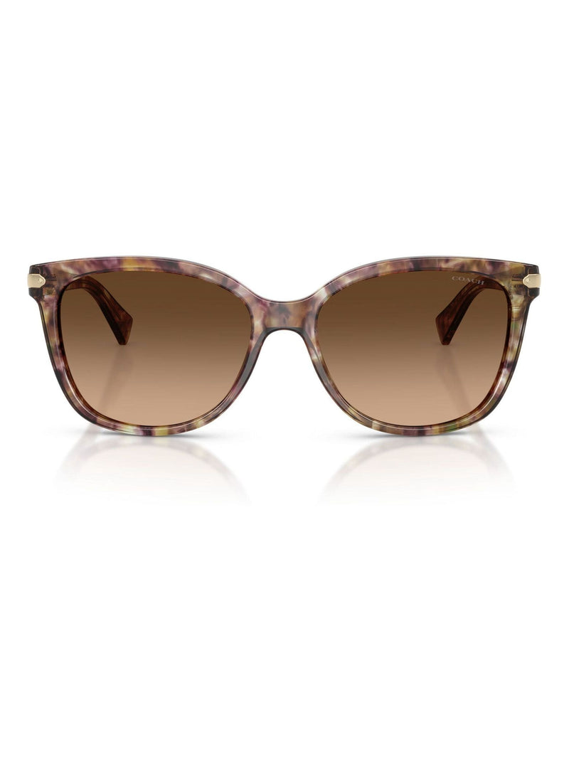Coach cat eye sunglasses light brown tortoise frame, UK version