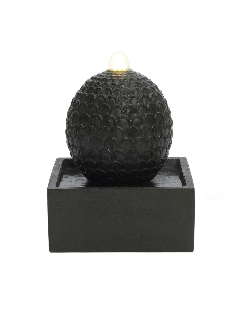 Charles Bentley Arno Sphere water feature grey 36cm (British brand)