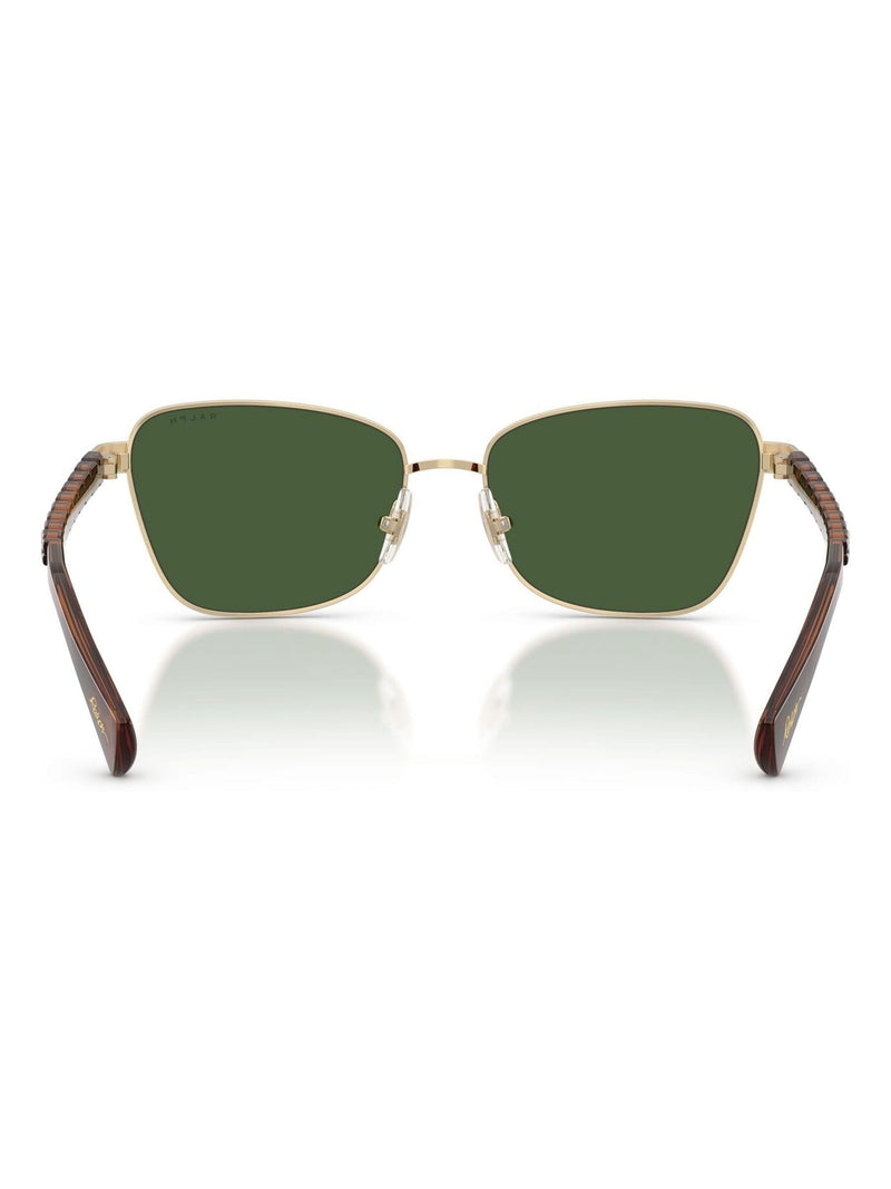 Ralph by Ralph Lauren gold irregular sunglasses (British brand)