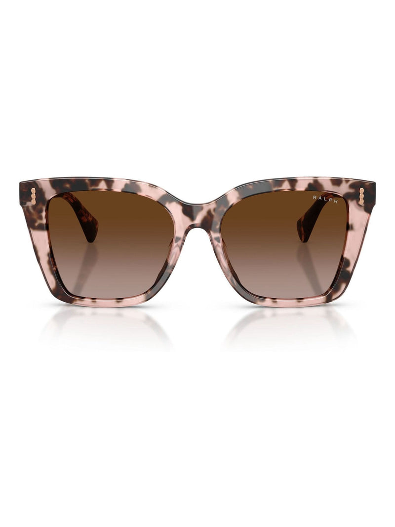 Ralph Lauren square sunglasses tortoise frame brown gradient lenses, UK version