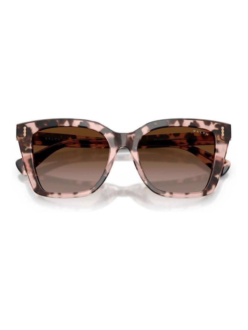 Ralph Lauren square sunglasses tortoise frame brown gradient lenses, UK version